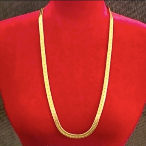 Authentic Vintage Givenchy Gold Necklace - Picture 1 of 6
